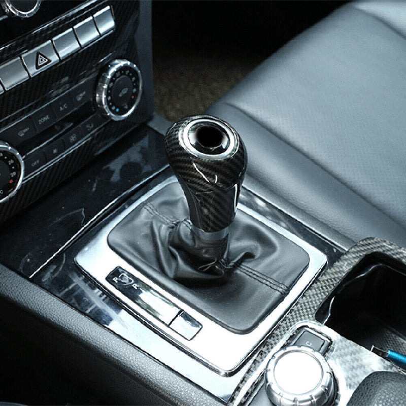 Plasitc Shifter Lever Stick Knob Cover for Mercedes Benz A C E G GLS GLK Class