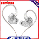 GK G1 HiFi Wired Earphone 3.5mm Plug Headphones Noise Reduction Sports Earphones