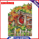 DIY Cottage Printed Cross Stitch Partial Embroidery 14CT Stamped Home Needlework