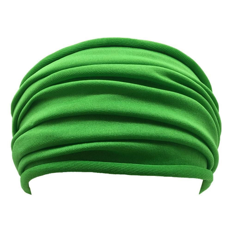 Yoga Hairband Turban Running Headwrap Stretch Hair Band Wide Sports Headband