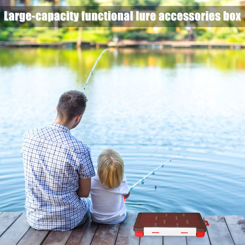 Fishing Tackles Box - Fishing Gear Kits with Gearbox for Fishing Accessories