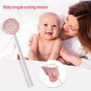 Baby Oral Cleaning Children Tongue Cleaner Brush Scraper Baby Care (Pink) Newly