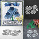 Petal Metal Cutting Dies Stencil DIY Scrapbooking Album T0H7 Paper L3S4 E6B4