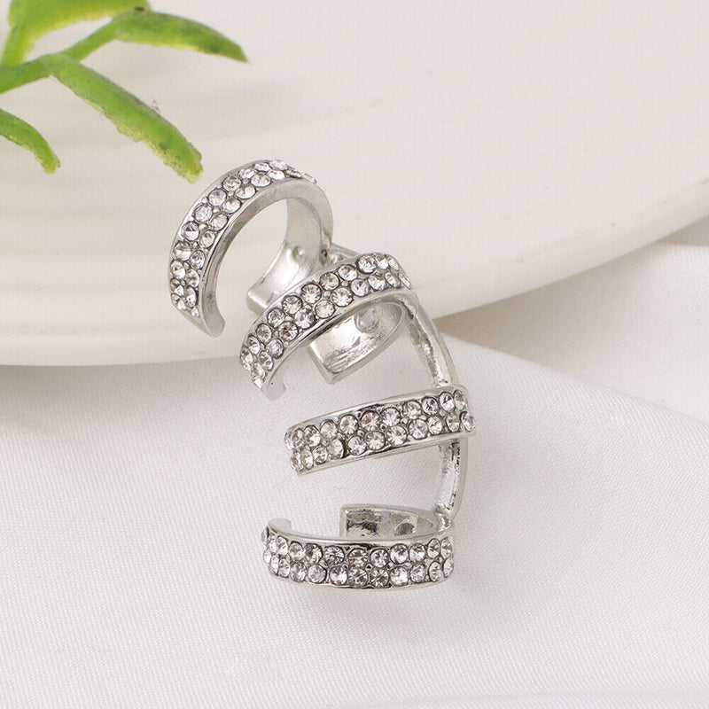Women Men Jewelry Non Piercing Tragus Earrings Geometric Ear Clip Ear Cuff