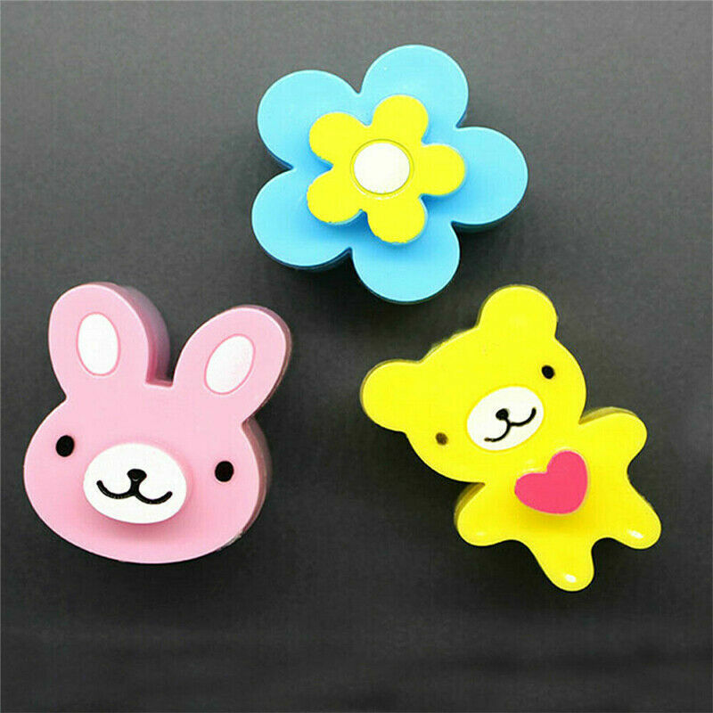 3X Sandwich Crust Cutter Cookie Bread Cake Toast Mold Rabbit Bear Flower Q4B0