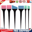 6pcs Professional Hair Dyeing Brush Comb Set for Salon Hair Coloring(Black)