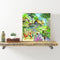 5D DIY Full Round Diamond Painting Color Country Picture Embroidery Mosaic Kits