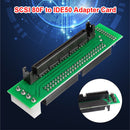 SCSI SCA 80Pin to 50Pin IDE Computer Hard Disk Adapter Converter Card Board
