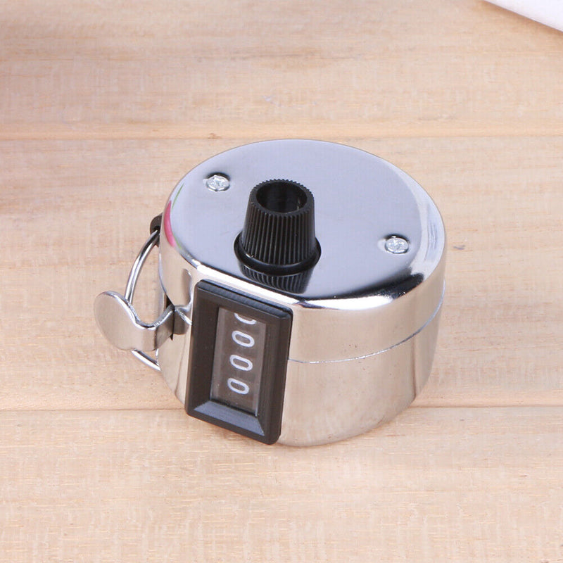 Digital Hand Tally Counter 4 Digit Number Manual Counting Golf Clicker