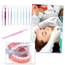10pcs Dental Mouth Mirrors Autoclavable Surface Exam Reflectors Oral Mirror