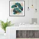 5D DIY Full Drill Diamond Painting Leaf Embroidery Craft Kit Bedroom Wall D