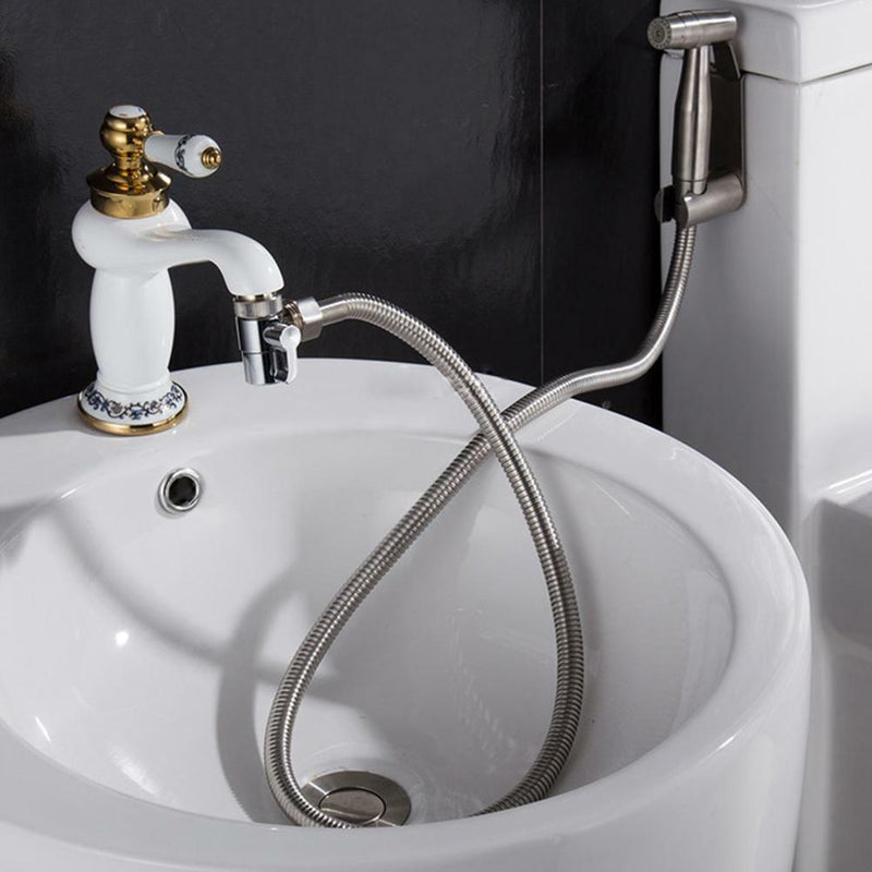 1/2'' Brass Bidet Shower Head Diverter Valve Faucet Tap T-Adapter Splitter hot.