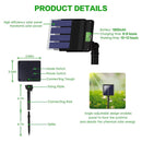 Solar Power Fairy String Light 8 Modes Decorative String Lights for Garden