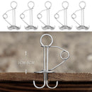Camping Outdoor Durable Board Peg Tent Stakes Hook Rope Buckle Octopus Deck Peg