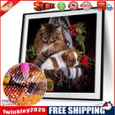 5D Cats Dogs Diamond Painting Embroidery DIY Cross Stitch Craft Home Decor