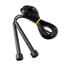 Boxing/Jump/Speed/Sports/Fitness Adjustable Length Jump Rope Skipping Black