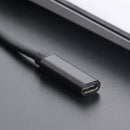 USB C Female to 90 Degree Angle DC Connector PD Fast Charger Adapter for Laptop