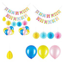 Flag Paper Banner Party Supplies Happy Easter Easter Decor Banner Easter Flag