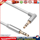 AV01S 3.5mm Aux Jack Male to Male Audio Cable for Car Headphones PC (1.5m) Newly