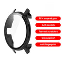 Watch Shell Smart Watch Screen Protector Full Coverage Dust-proof (Black) Newly