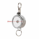 Anti-Lost Clip ID Name Card Badge Holder Lanyards Key Ring Retractable