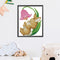Handmade Counted Cross Stitch Cotton Thread Embroidery Canvas Needlework 22x26CM