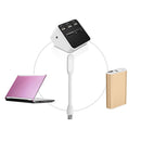 LED USB Lamp Mini Portable Laptop Book Reading Desk Night Lighting (White) Newly
