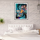 5D Diamond Painting DIY Fractal Art Full Round Drill Mosaic Home Decoration G