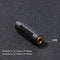 JUNERAIN 3.5mm Stereo Audio Clutch Adapter Female to 3.5mm Jack Jack F/