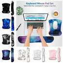 Non Slip Mice Pad Wrist Rest Mouse Mat Keyboard Pad Memory Foam For PC Laptop