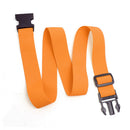 Nylon Travel Tied Cargo Luggage Belt Strap Buckles Camping Kits (Orange) Newly