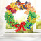 DIY Diamond Art Flower Wreath Mosaic Hanging Craft Rhinestone Wreathes Gifts