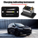 24V LED Digital Battery Indicator Charge Status Meter Gauge for Motorcycle