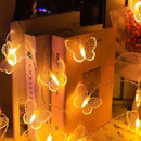 Butterfly Light Strings Home Bedroom Wedding Home Party Fairy Light (20LED)