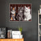 DIY Digital Painting By Numbers Cat Canvas Picture Modern Home Living Room Decor