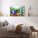 5D DIY Diamond Painting Full Round Drill Animal Mailbox Wall Decor Rhinestone