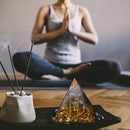 Crystal Pyramid Orgone Pyramids for Spiritual Chakra Balancing Crystals Stones