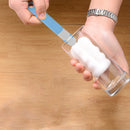 30CM Detachable Water Bottle Cleaning Brush Long Handle Cup Brush (Blue) Newly