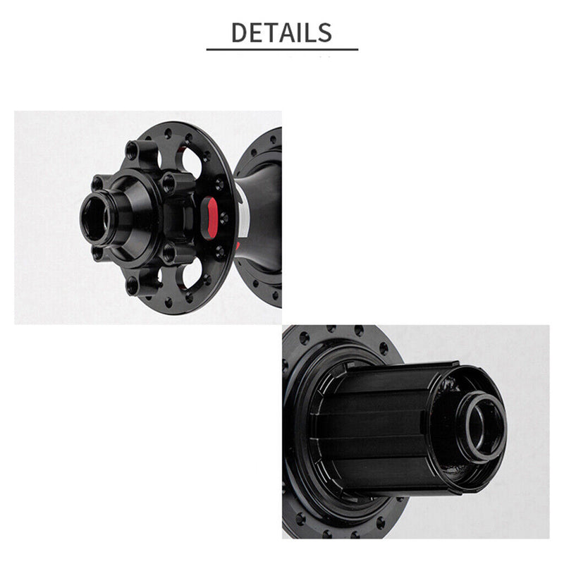 32 löcher Fahrrad Vorne und Hinten Naben Set Bike Quick Release Rad Hub Spieße