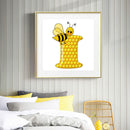 5D Diamond Painting Kit DIY Bee Round Drill Mosaic(B3425)