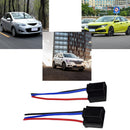2pcs H4 9003 Socket Wiring Harness Female Connector Pig Tail for Fog Headlight