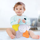Kids Soft Pentagram Soothing Plush Toys Musical LED Projector Night Lamp Newly