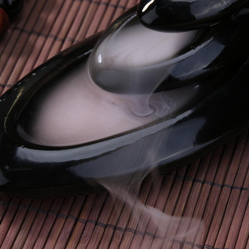 Monk Small Buddha Censer Backflow Incense Holder Incense Burner Home Decor