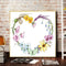 Flower Love Garland Oil Paint By Numbers Kits Picture Wall DIY Home Decor