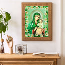 5D DIY Diamond Painting Virgin and Girl Full Round Drill Craft Mosaic Rhinest