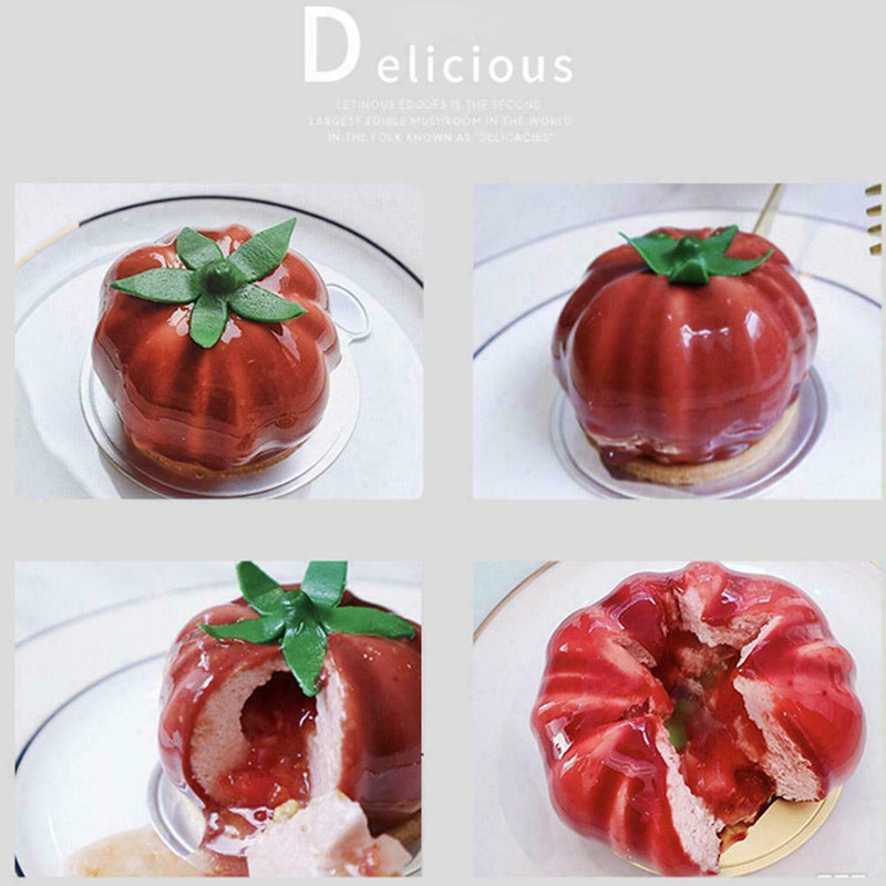 6 Cups Silicone Mold Hot Chocolate Bomb Cake Baking Mould Dome Jelly Tray Q7X2