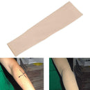 Brown Color Forearm Concealer Tattoo Cover Up Compression Sleeves Long Sleeves