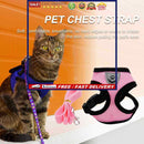Polyester Cat Dog Harness Comfortable Cat Harness Vest Pet Supplies for Training