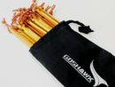 Goshawk 10 Pcs 18cm Aluminum Alloy Outdoor Camping Trip Tent Peg Ground Nail