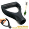 1*Black Plastic Shovel Replacement D-Grip Spade Handle V7X2 Garden Top- D8A6